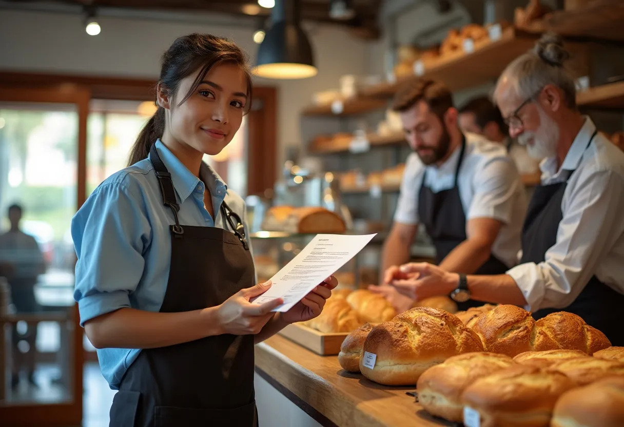 boulangerie  travailleurs